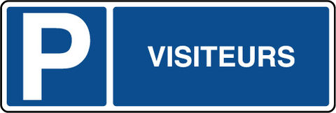 pancarte pour parking visiteurs